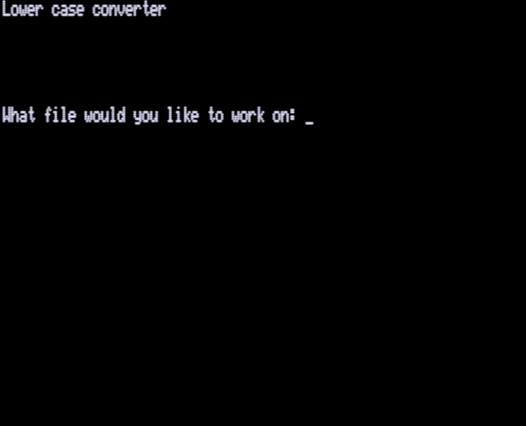 Screen shot